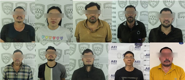 Prisión preventiva a detenidos en Moris con armas, cartuchos y droga